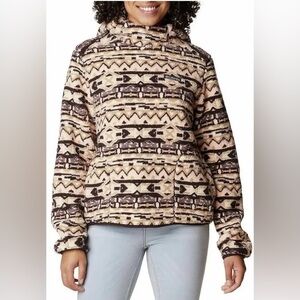 Columbia West Bend Sherpa Hoodie Size Large